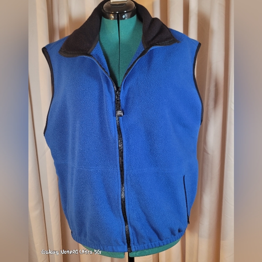 0846. Timberline Colorado ~ Blue ~ Fleece Vest ~ Unisex ~ XXL
